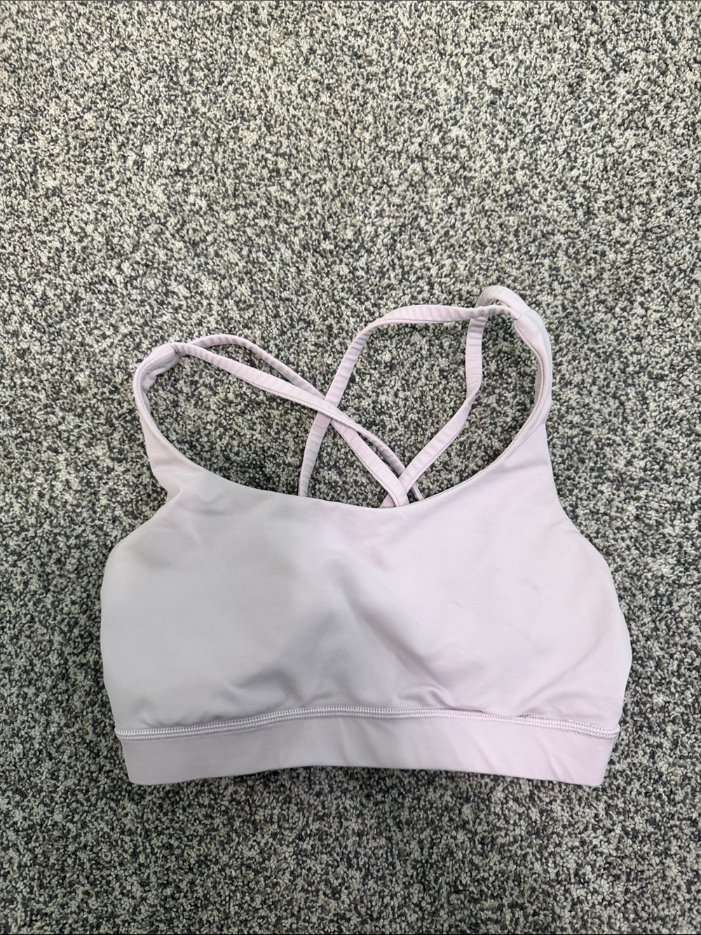 lululemon athletica Light Blush Strappy Sports Bra